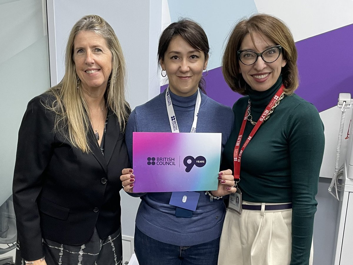 I’ve spent 25 years and 3 months working for <a href="/BritishCouncil/">British Council</a> in #Slovakia 🇸🇰#Myanmar🇲🇲 #Nigeria🇳🇬 #Kuwait🇰🇼#Egypt🇪🇬 #Tunisia🇹🇳 #CzechRepublic🇨🇿and #Uzbekistan🇺🇿 and feeling very happy today as we celebrate our big birthday #BritishCouncil90 🎉