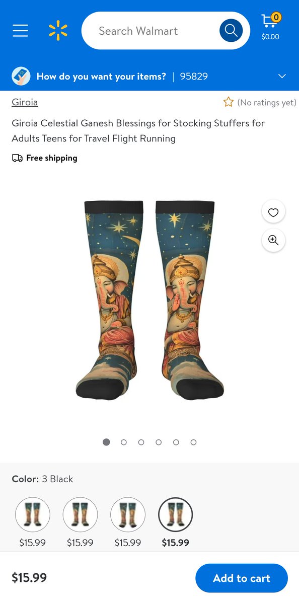 Depiction of Shri Ganesh, a highly revered Hindu deity, on underwear, boxers, socks, slippers etc. is deeply offensive &amp; disrespectful to Hindus worldwide.

We strongly urge <a href="/Walmart/">Walmart</a> to immediately withdraw Celestial Ganesh Blessings collection &amp; issue a formal apology to Hindus.