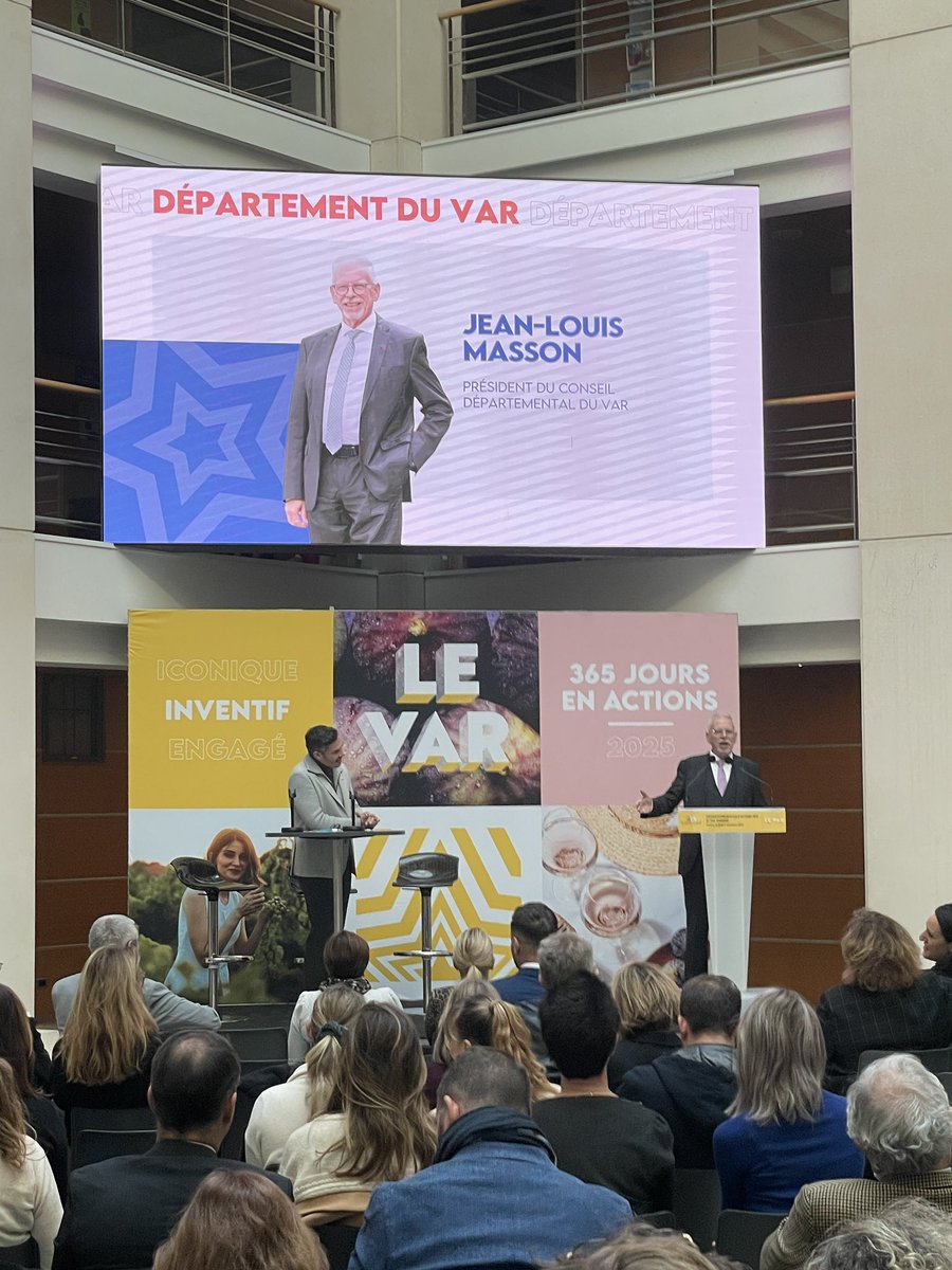 [🔴 LIVE]

🌊 <a href="/jlmasson83/">Jean-Louis MASSON</a> rappelle attachement à #culture et traditions provençales 

🗣️ Sur l’#agritourisme « Se nourrir de ceux qui ont avancé » en Ref. au déplacement en <a href="/regionetoscana/">Regione Toscana</a> 

📝En bref, une filière qui bénéficiera du #tourisme 4 saisons mais surtout diversifié !