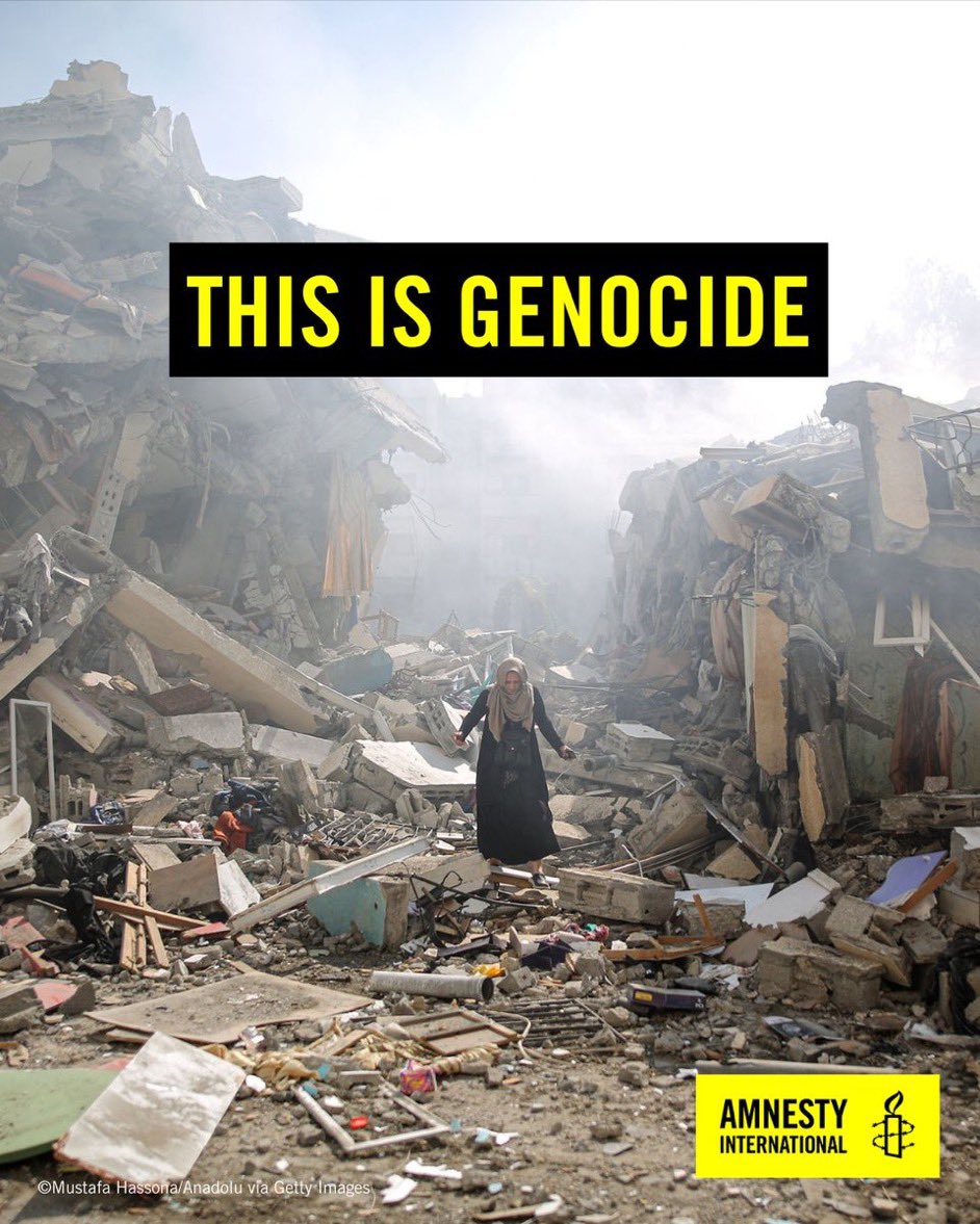 Today, a message for ASP23 and far beyond:

States: Pursue justice against individuals committing genocide against Palestinians, and support ICC as it investigates.

ICC-OTP: Urgently consider charges of genocide in the ongoing investigation in Palestine

amnesty.org/en/latest/news…