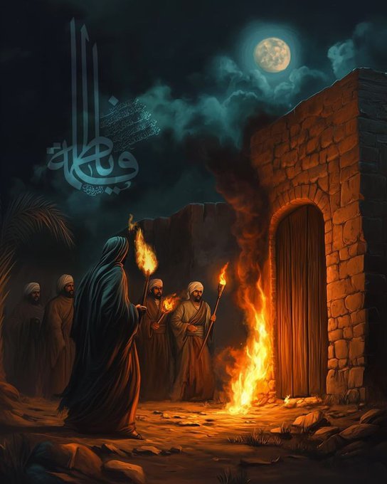 اَللّـهُمَّ الْعَنْ اَوَّلَ ظالِم ظَلَمَ حَقَّ مُحَمَّد وَآلِ مُحَمَّد وَآخِرَ تابِع لَهُ عَلى ذلِكَ،
🤲🏾😓🤲🏾