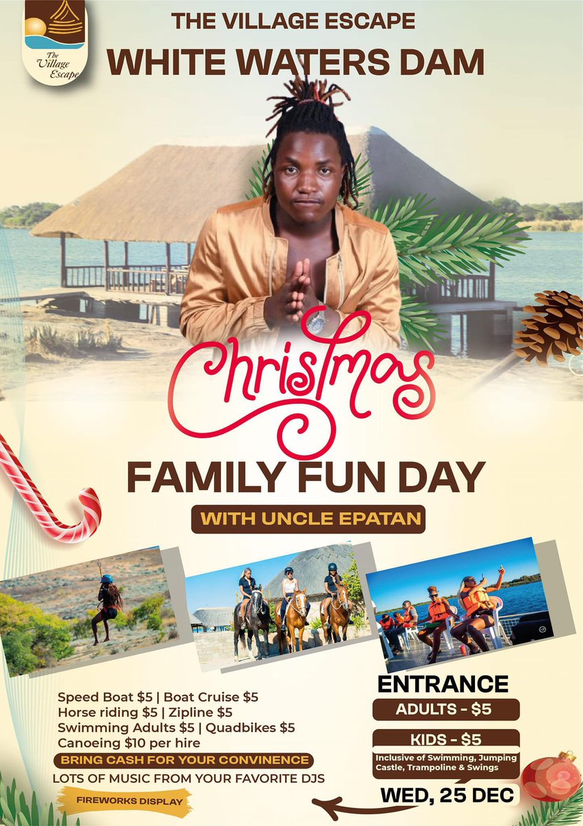 ZimBho_Official's tweet image. The Village Lodge awaits you in the midlands, #Gweru!
For bookings &amp;amp; inquiries contact: +263 77 607 3652 or +263 78 007 2810. 
#FestivePackages
#TravelZimbabwe
#ExperienceZimbabwe
#FestiveSeason🎄
#VisitZimbabwe
#ZimFestiveSeason
#ZimBho👍