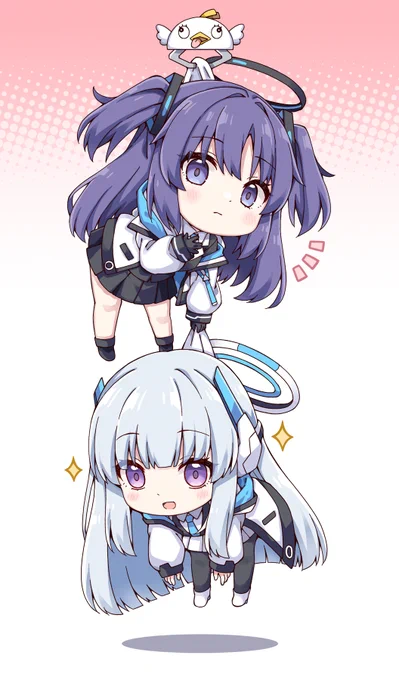 クレーンゲームなユウカとノア#ブルアカ 
