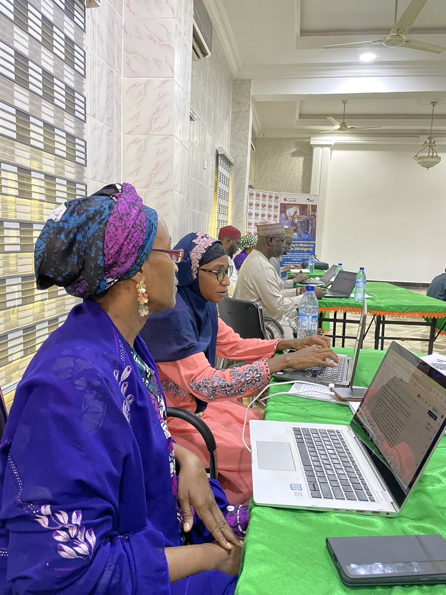 weeliftkano's tweet photo. Hajiya Amina Hanga, Executive Secretary of the WEE Catalyst Fund Project Kano, is actively supporting the workshop session on policy context and rationale during the WEE Policy Validation in Kano State.

#WEEliftNaija
#WomenEconomicEmpowerment https://t.co/aPLkw9s4vx