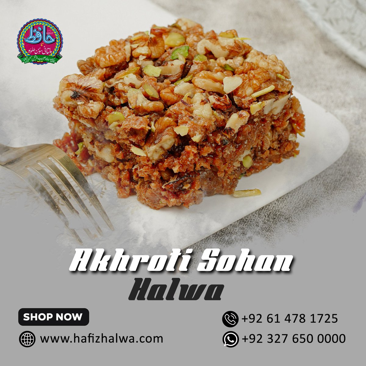 hafizsohanhalwa's tweet photo. Our halwa is made with the finest quality ingredients, including fresh walnuts sourced from the northern areas of Pakistan, pure ghee, and aromatic cardamom, all carefully cooked to perfection by our expert chefs.
#Akhroti #SohanHalwa #walnut #pakistanifood #multanifood #original #cashondelivery