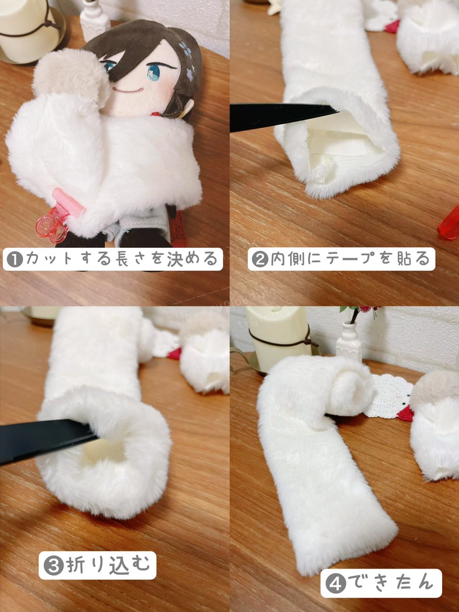 超初心者向け！簡単わんぱくのぬい服作り方🫶(所要時間5分未満