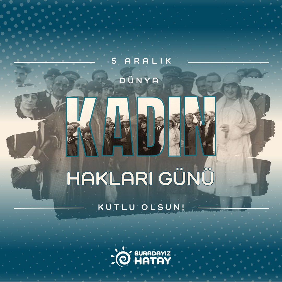 Buradayız Hatay Derneği tweet media