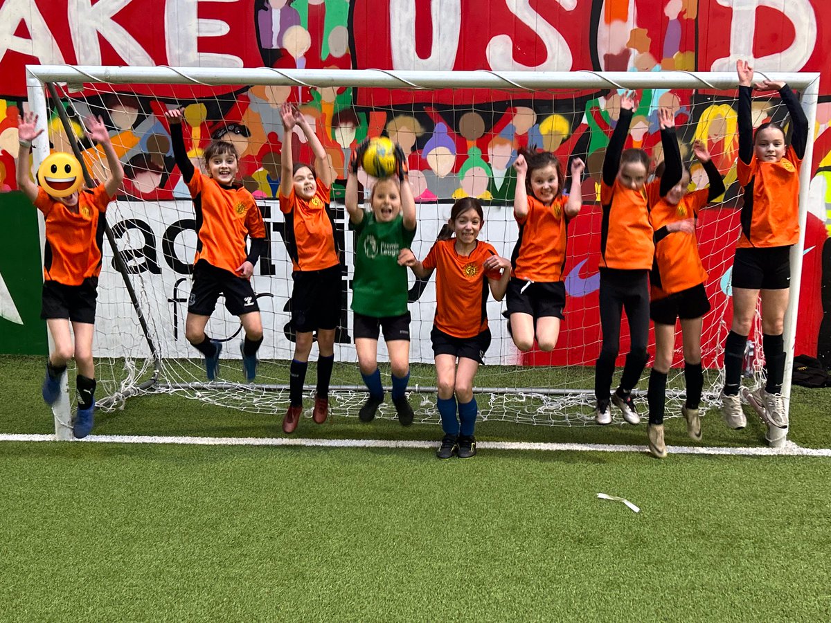 Well done to our girls football team ⚽️. A great afternoon of football and team spirit. Thank you to all who supported this excellent event. 👏  <a href="/GaytonPrimary/">Gayton Primary</a>