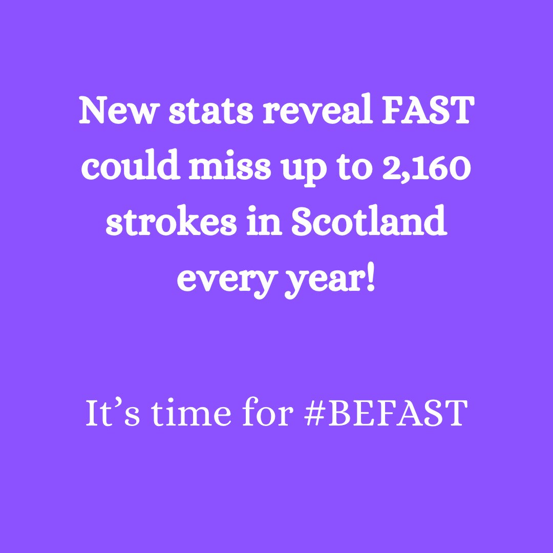 BE FAST - Increasing Stroke Awareness in Scotland (@befast_stroke) on Twitter photo How many more lives need to be lost before change happens? 😢 How many more lives need to be lost before change happens? 😢