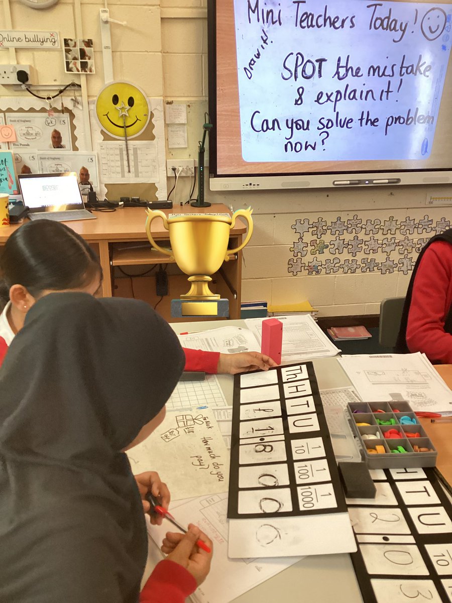 AngleseyP's tweet image. Yr6: Mini teachers this morning! #Mathematics #FunLearning @MathsHubs #practicemakesperfect