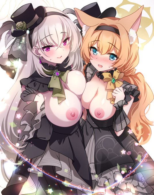 冬コミのブルアカ新刊表紙絵です🎀 