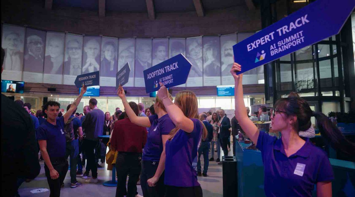 Reflecting on the incredible AI Summit Brainport 2024, an event filled with innovation, insights, and inspiration! 🤩

On November 7, 2024, the AI Summit Brainport took place in the Evoluon. Watch the aftermovie here! 👇
youtu.be/duBapyS9ZDE
