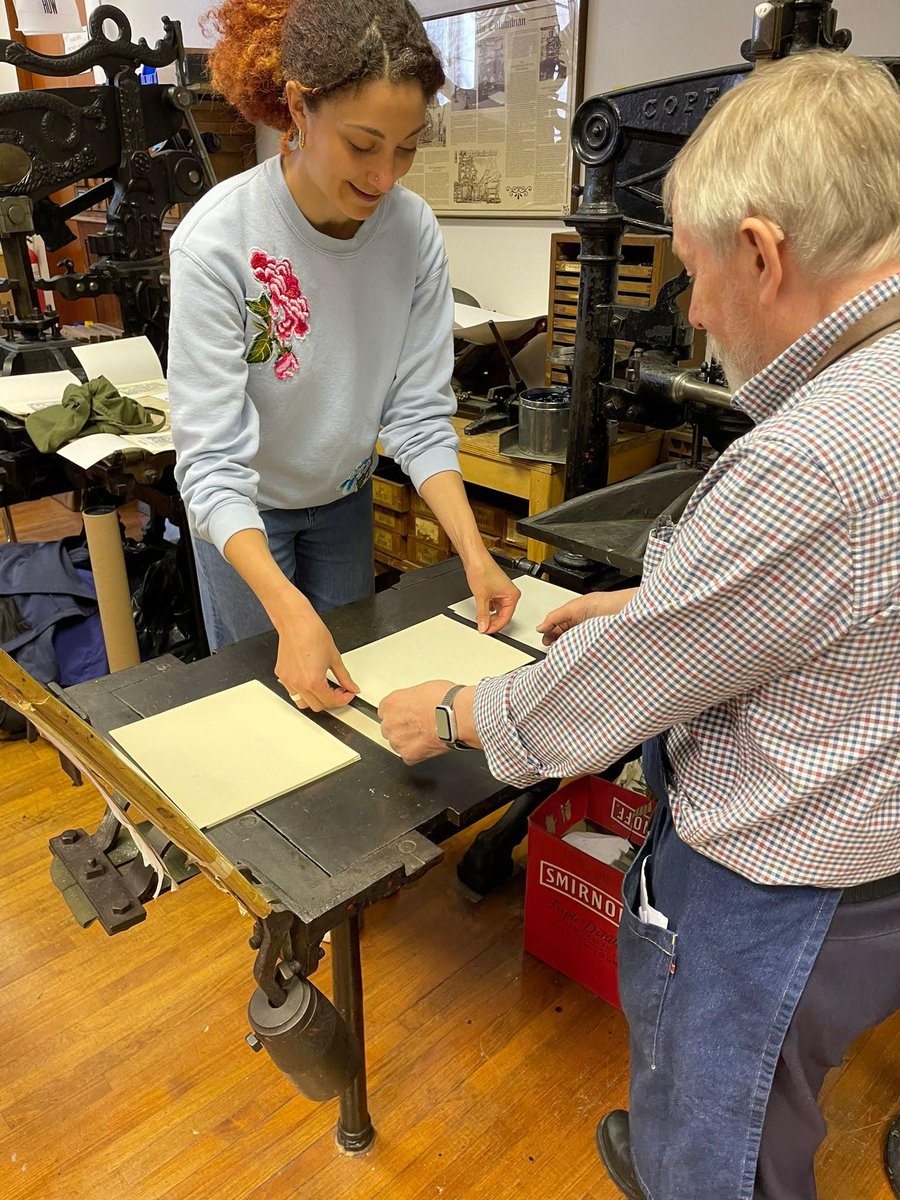 stbridefdn's tweet photo. You can now book letterpress workshops for January-March 2025! π
Whether its printing posters or learning the basics of the Adana press, our workshops give the perfect introduction to new or aspiring printers.
π https://t.co/MNIzCLD1cu
#PrintWorkshop #Letterpress #Printing https://t.co/7ZhuCFN9a3