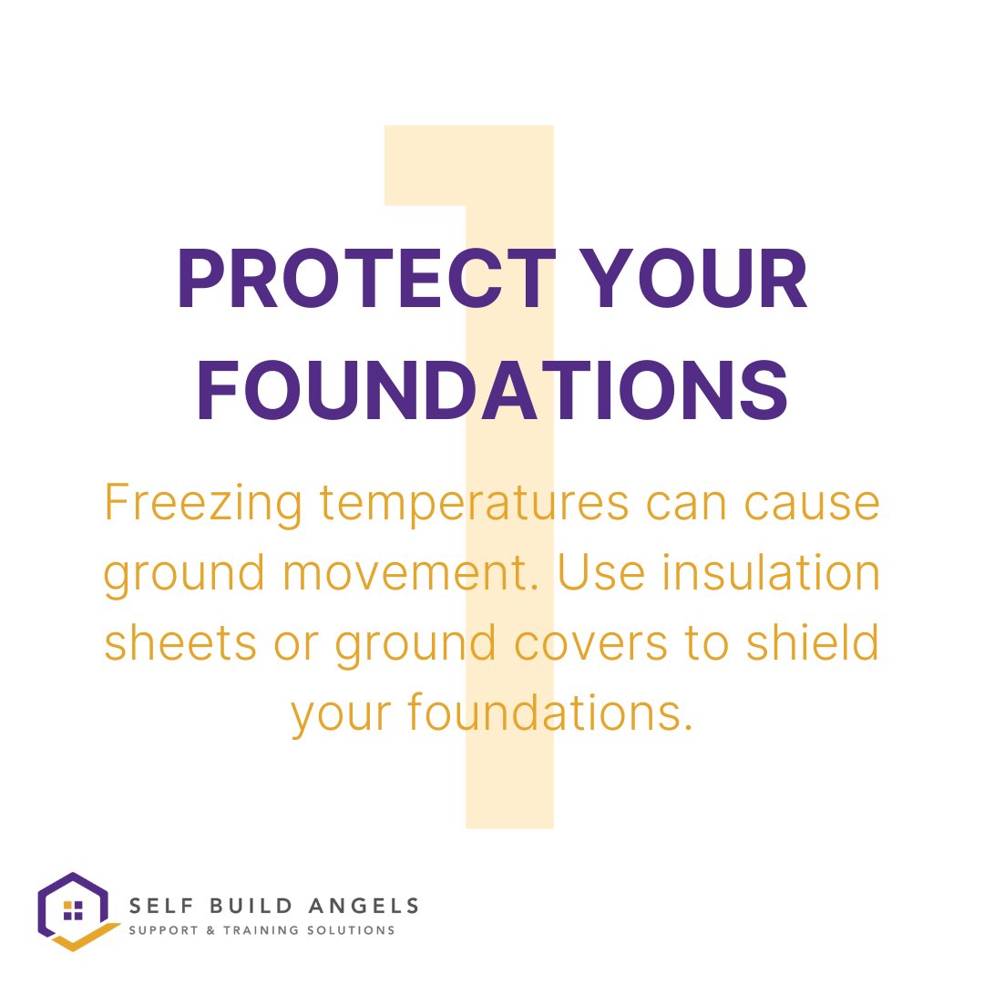 selfbuildangels's tweet photo. Cold weather can challenge your self-build, but the right prep keeps your site safe & on track. ❄️
Get FREE winter-proofing advice & construction education at https://t.co/Z0ynBhfJ5H 📩
#SelfBuild #ConstructionAdvice #WinterProofing https://t.co/5JrnBX8yaY