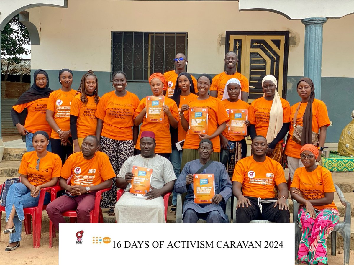 What is a day well spent if young people are not actively involved in influencing decisions through their local and community leaders?

It excites us to share that yesterday, the Caravan team paid a visit to the Cheif of Foni Kansala (Bwiam) WCR.