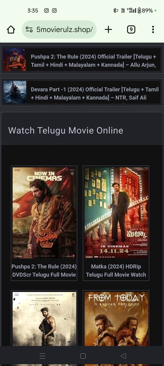 BheemlaBoy1's tweet photo. Movierulz lo vochasindi roi #PushapTheRule andaru ekada chudandi enka 🦊 https://t.co/telaXfLUAa