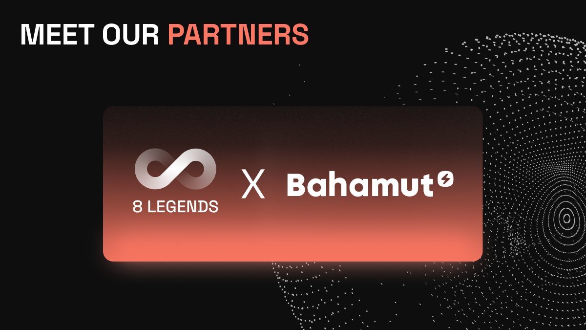 🌟 8 Legends x Bahamut: Elevating NFT Gaming! 🌟

Our Bahamut partnership redefines security, gameplay, and creativity in 8 Legends! 🚀

🔑 Enhanced Security

🎮 Interactive Gameplay

💡 New Creator Opportunities

We’re setting new standards in NFT gaming. Stay tuned! 🌍✨
