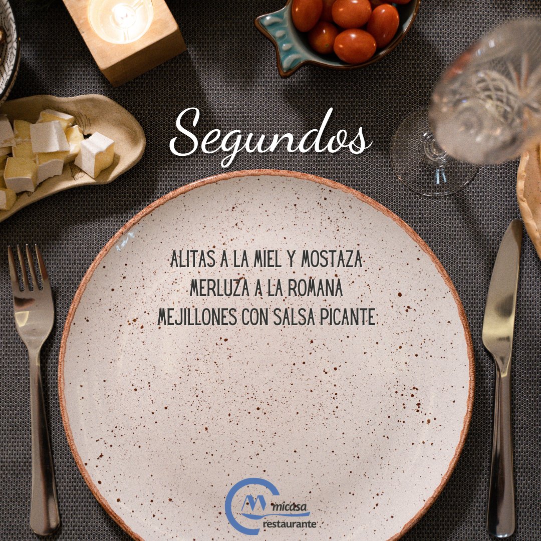 micasarestau's tweet photo. Terminamos la semana laboral con nuestro menú del día, y como es jueves hoy es día de Cocido.
.
.
#menudeldia #comerbien #comercomoencasa #cuellar #menudeldiacuellar #comerencuellar #turismocuellar #cocinacasera https://t.co/vz1M6QJqrD