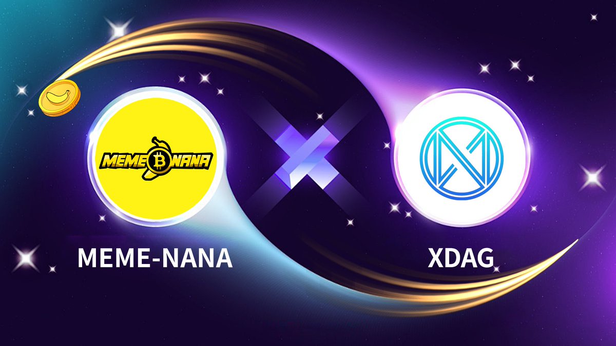 NEXTYPE1's tweet image. We are thrilled to announce our new partnership with @XDAG_Community.

🎮MEMENANA，The first #BNB CHAIN &amp;amp; #TON  MEME-NFT launch platform and mini-game ecosystem.

⚽XDAG，First DAG based mineable cryptocurrency. Open source and community driven.

👀 Stay tuned for more updates!…