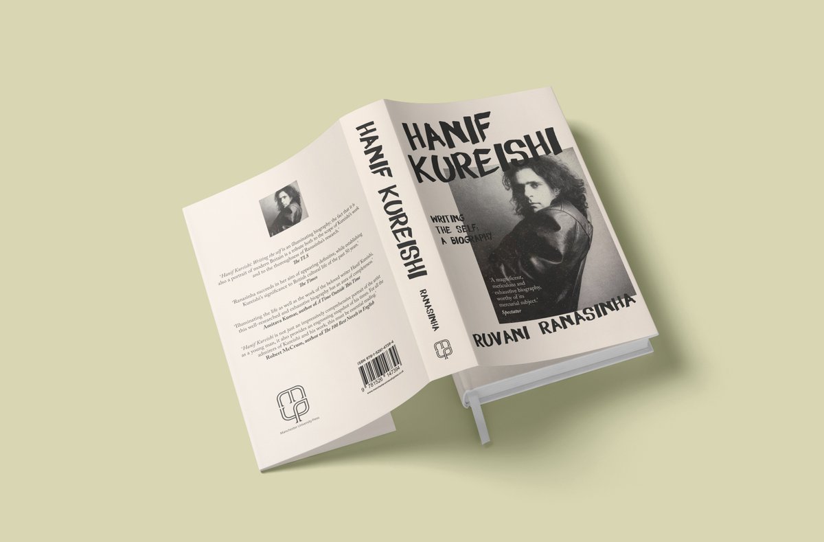 Happy birthday <a href="/Hanifkureishi/">Hanif Kureishi</a>!

In this first biography of the author, <a href="/RuvaniRanasinha/">RuvaniRanasinha</a> sheds new light on how his life animates his work, and offers a vivid portrait of a major talent who has inspired a new generation of writers. 
Out now: manchesteruniversitypress.co.uk/9781526147394/ #HanifKureishi