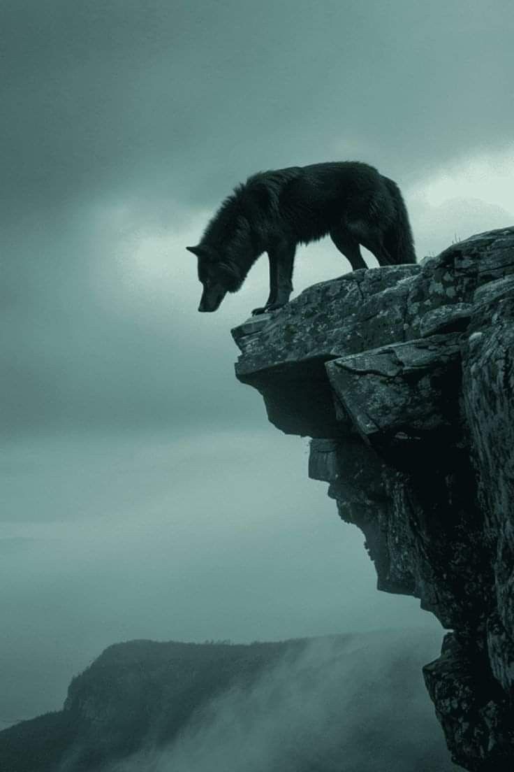 lauri366's tweet image. El lobo antes de cazar a sus presas las vigila desde lo alto de la montaña y observa si puede el solo con ella o necesita la ayuda de la manada.... aunque el lobo pueda con su presa ...prefiere pedir ayuda a la manada..así cuantos más mejor