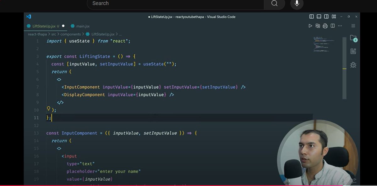 Undrrtd__'s tweet photo. =>Diving Deeper into React.js: A Journey of Growth!
Today, I looked at two interesting ideas in React.js that depict how great its component-based architecture is:
1️⃣ Lifting the State Up
2️⃣ Creating a Toggle Switch Button
#ReactJS #FrontendDev #WebDevelopment #JavaScript https://t.co/KFf6h1yoUJ