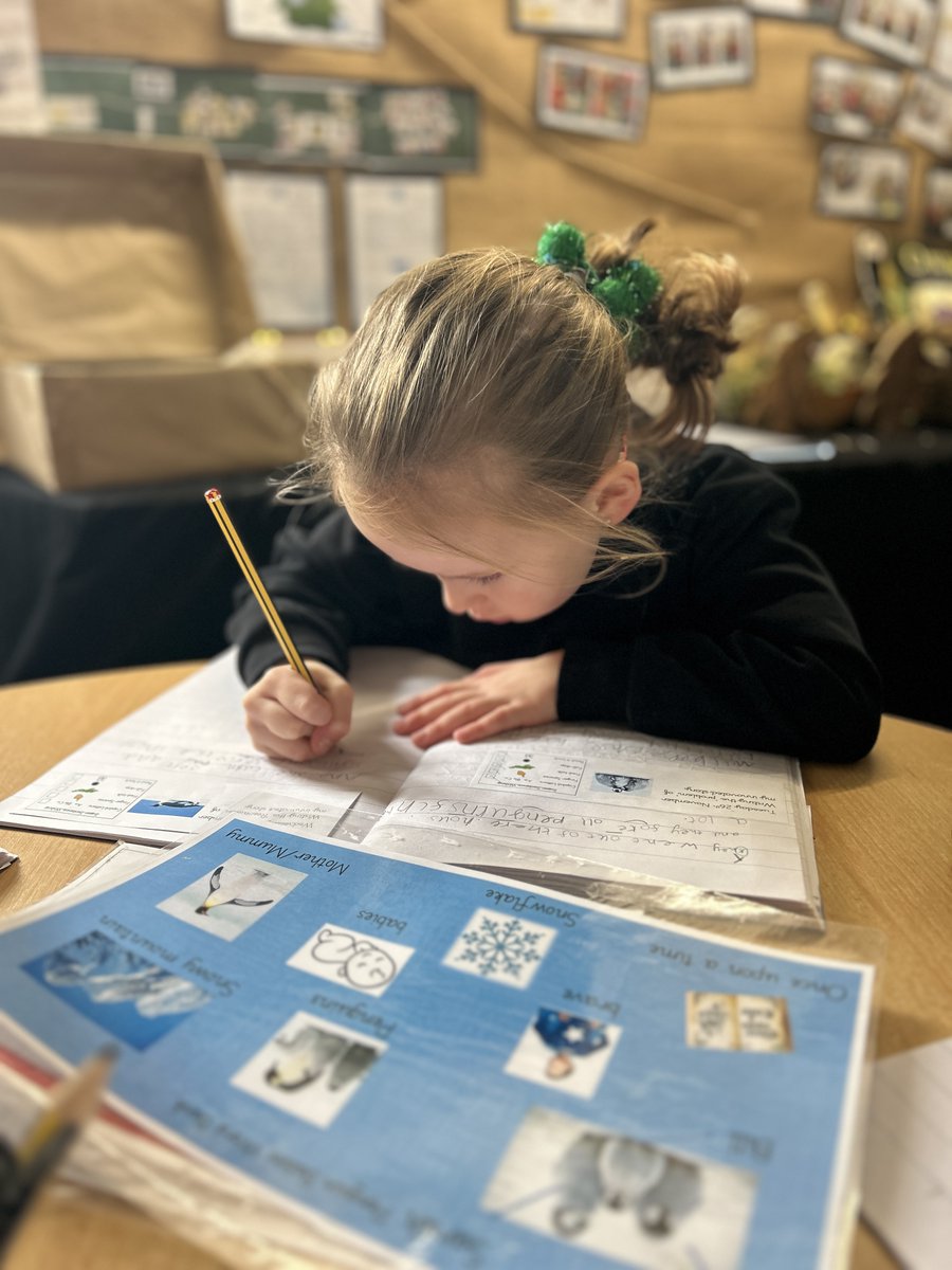 delabole_school's tweet photo. Our Year 1 authors have been putting the finishing touches to their innovated story ‘The Penguin Babies’. They are looking forward to sharing their completed stories. https://t.co/CmWCZBq8Qs
