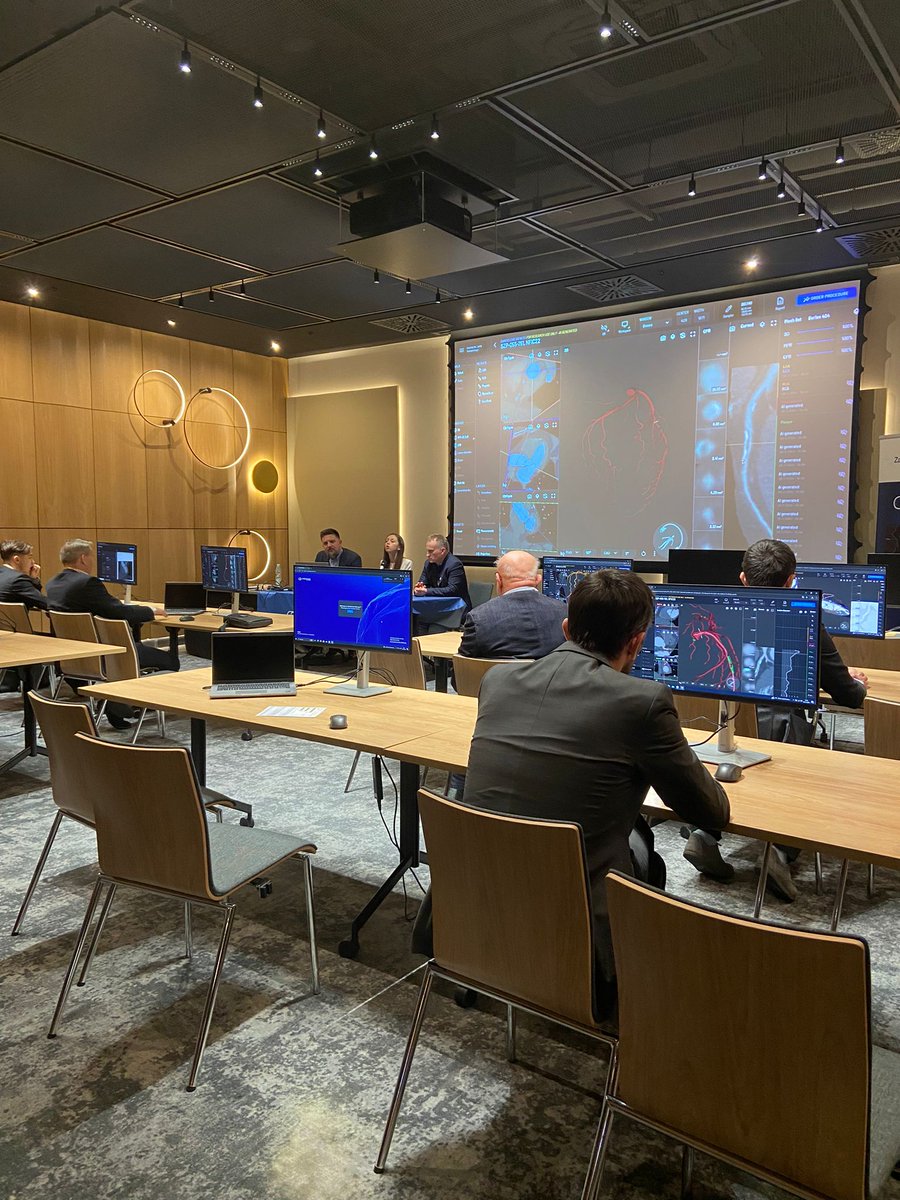 Training sessions are in full swing!🩺
Don’t miss the chance for hands-on practice with simulators in the Digital &amp; Cathlab Simulation in Interventional Cardiology - Training Village.
Perfect your skills and experience cutting-edge training tools!🚀
#CardiologyWorkshop #NFIC2024