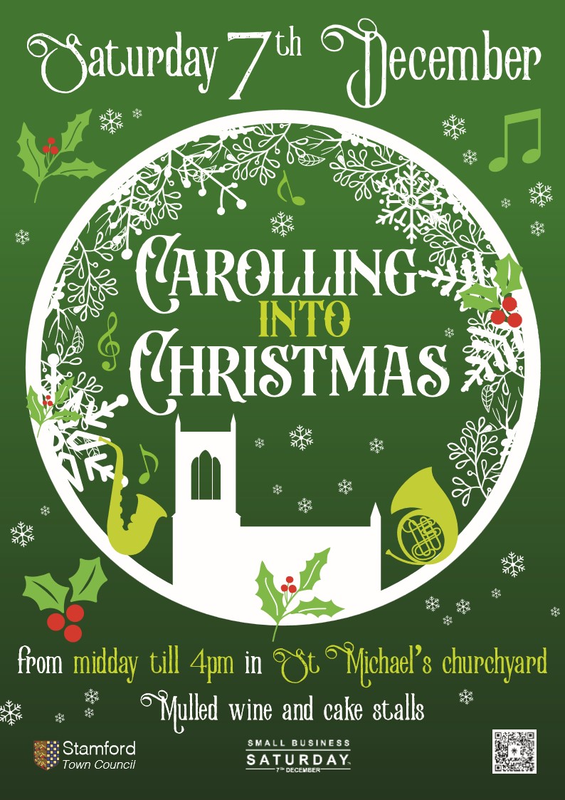 Don’t forget, we’re hosting a festive afternoon of carolling and seasonal treats this Saturday in St Michael’s Churchyard on the High Street! 🎄

Join us between midday and 4pm for lots of live entertainment and festive fare 🍷