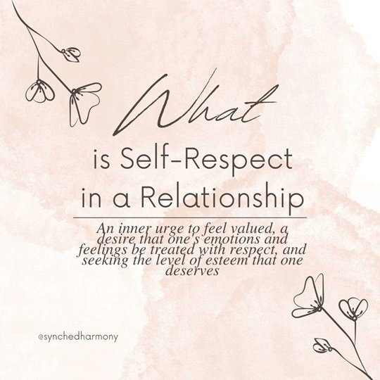 Self-respect is the foundation of a healthy and confident personality. It means valuing and honoring oneself, one's beliefs, and one's boundaries. Practicing self-respect involves treating yourself with kindness, being honest with yourself, and standing up for yourse.