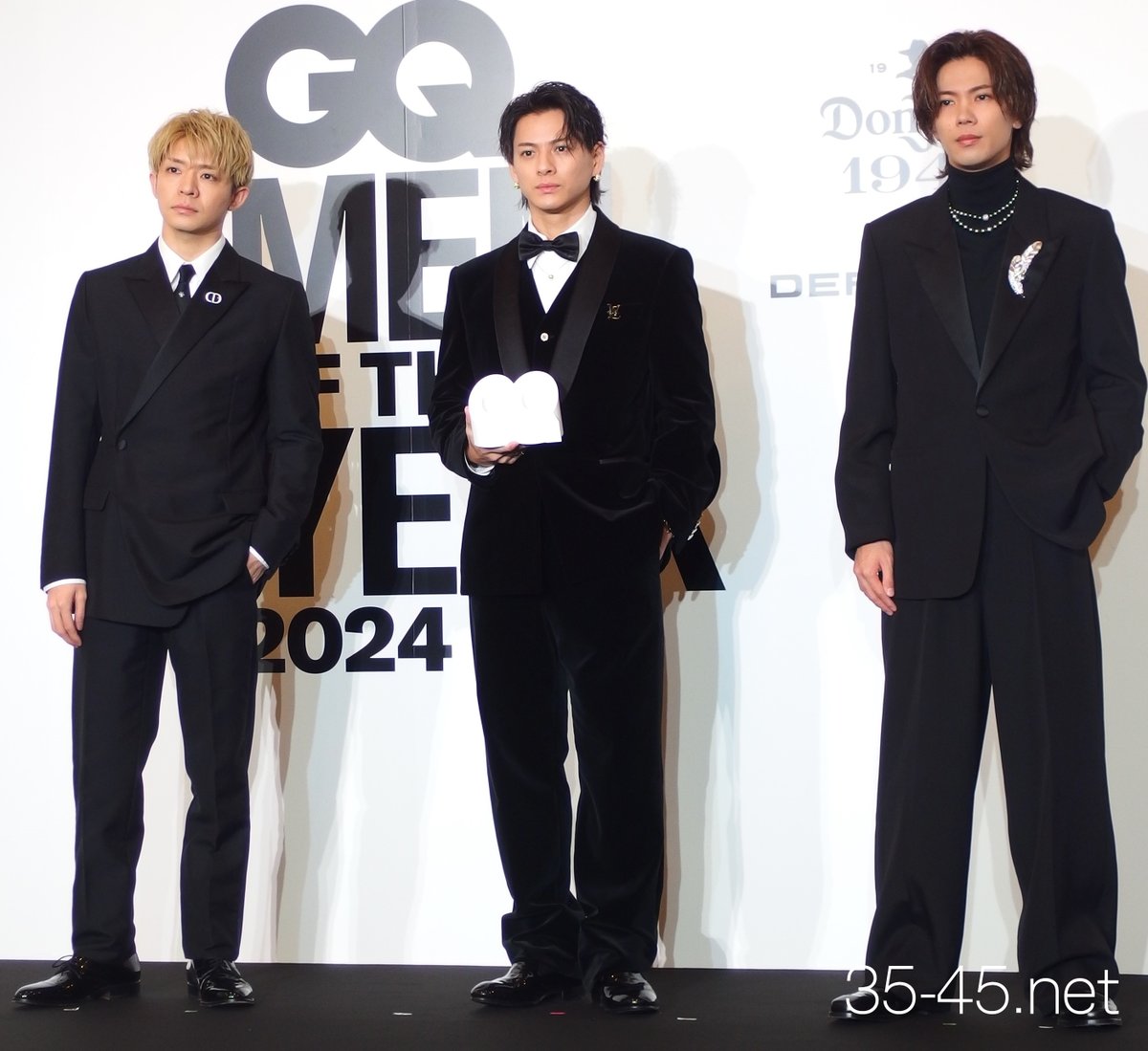 ai_k's tweet photo. 【お写真その2】「GQ MEN OF THE YEAR 2024」授賞記者会��

平野紫耀さん「原動力は『ファン』。どうやったら楽しませられるか。デートの直前に髪型を変えるとか、そういうサプライズ、そういう感覚に近いのかな。」

https://t.co/SQrtXZtsjz

#GQJAPAN
#Number_i
#平野紫耀
#神宮寺勇太
#岸優太 https://t.co/Ln70dLyF6m