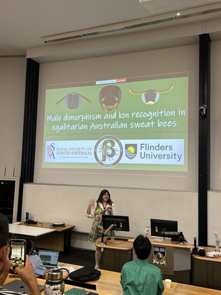 An amazing session of flash talks to finish day 2 of #AusEvol2024 (pt. 2)