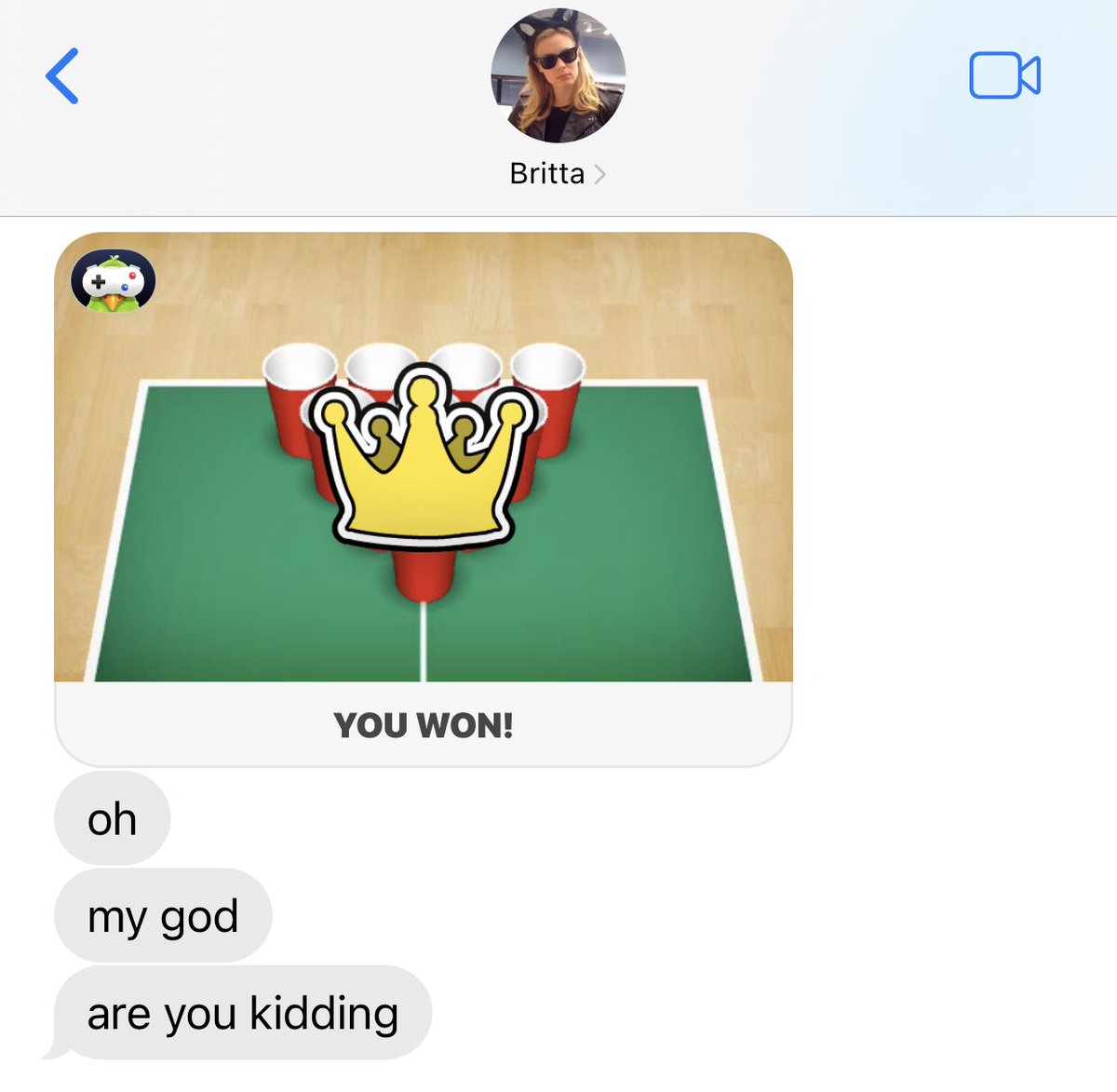 A story told in two parts.