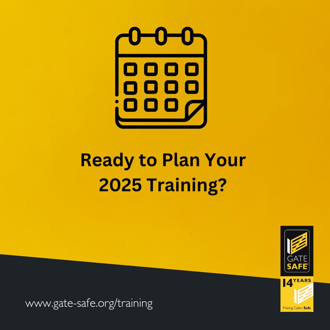 Ready to Plan Your 2025 #Training? 🚀

Our training schedule for 2025 is now available on the website. 📅

Head over to check out the dates and secure your spot today! ✅

bit.ly/2xZtoB2

#gatesafe #gatesafety