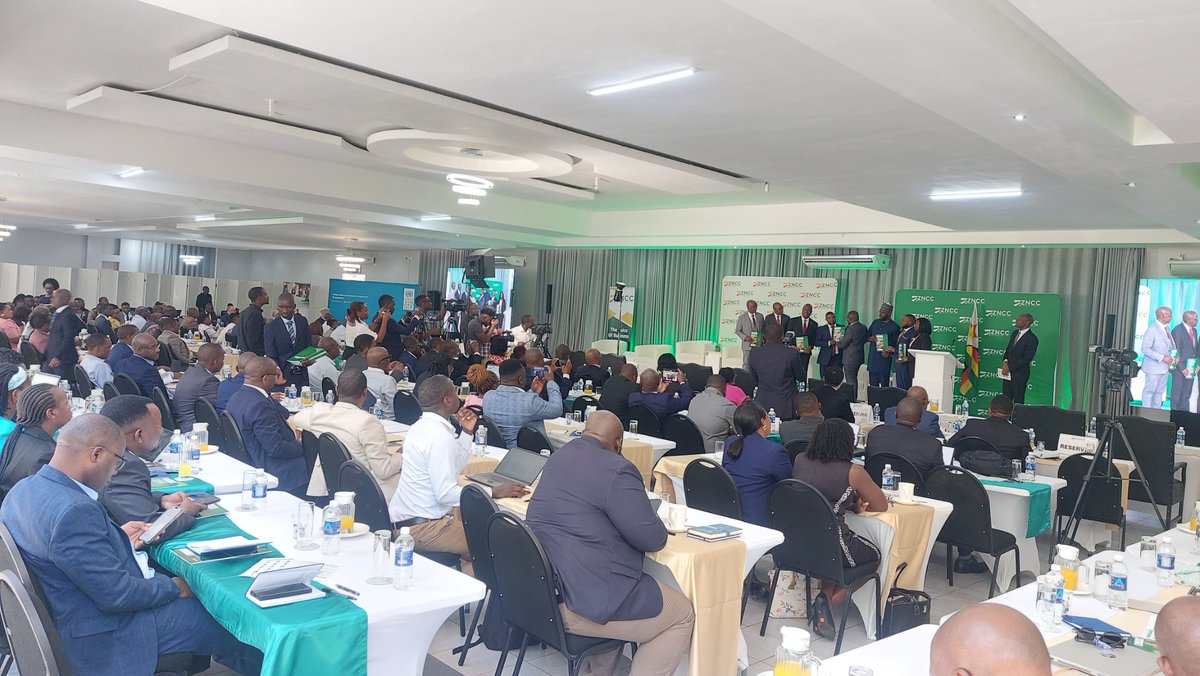 ethel_zim's tweet photo. @UNDPZimbabwe proud to once again support the @ZNCCNational #BusinessReviewConference and the State of Industry and Commerce Report which has contributed to bringing the voice of business to 🇿🇼 policy since 2021 https://t.co/74QAUutLsS