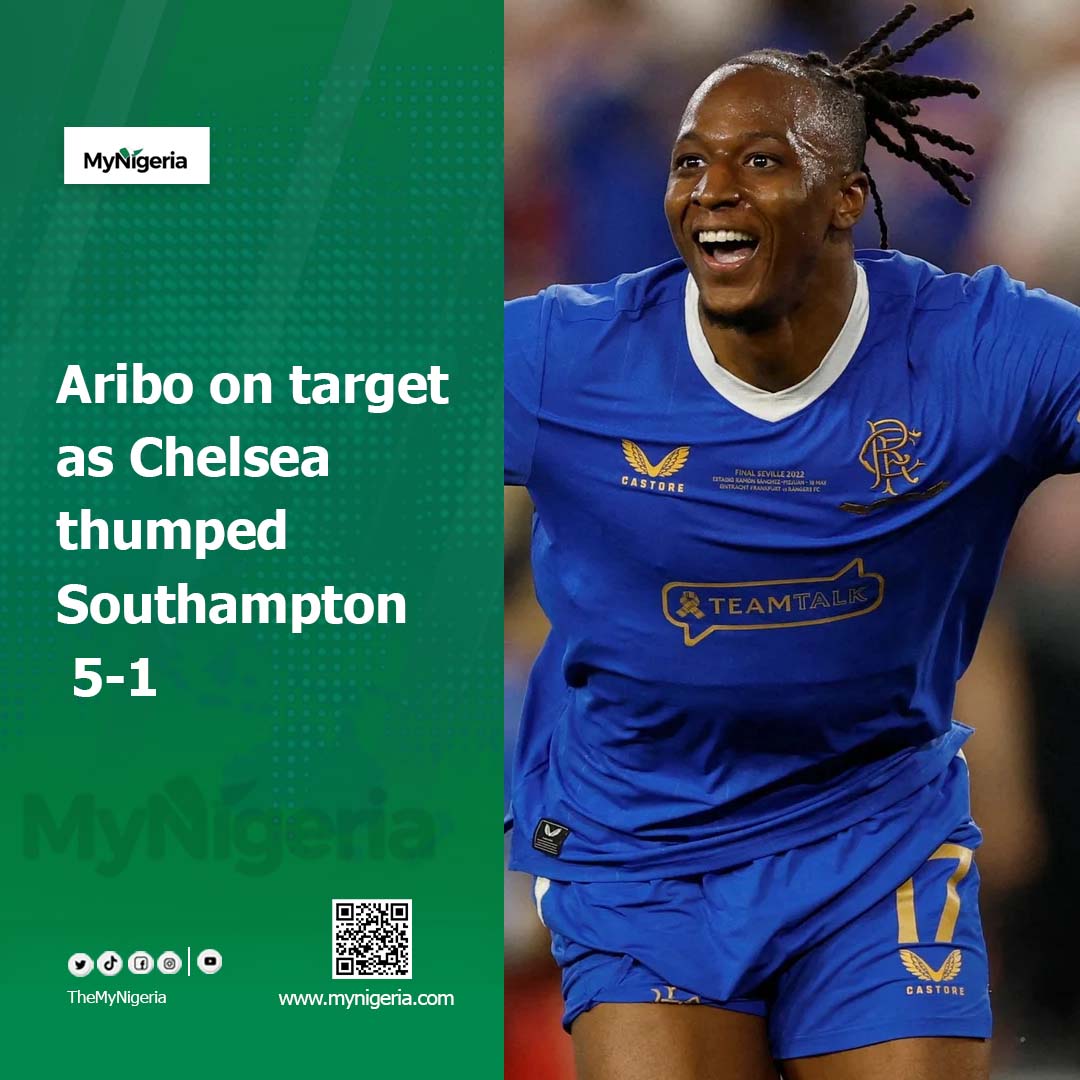 TheMyNigeria's tweet image. EPL: Aribo on target as Chelsea thumped Southampton 5-1

#mynigeria #joearibo