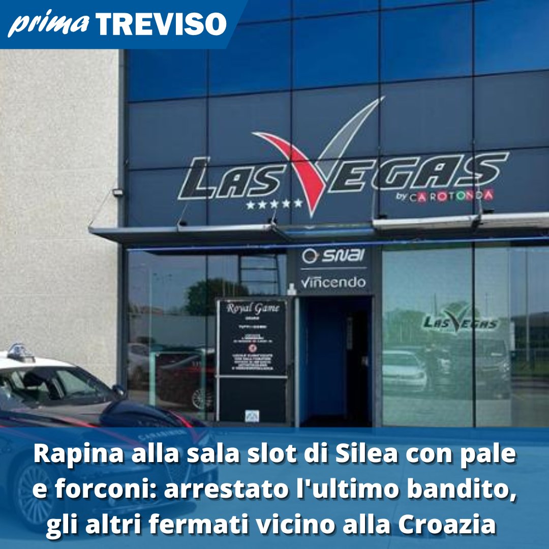 PrimaTreviso's tweet photo. LINK: https://t.co/FBH9dB2oS3

#silea #salaslot #salaslotlasvegas #banditi #treviso #trevisonews #trevisonotizie #notizietreviso #cronacatreviso #trevisocronaca https://t.co/jj6r7BQhZ7