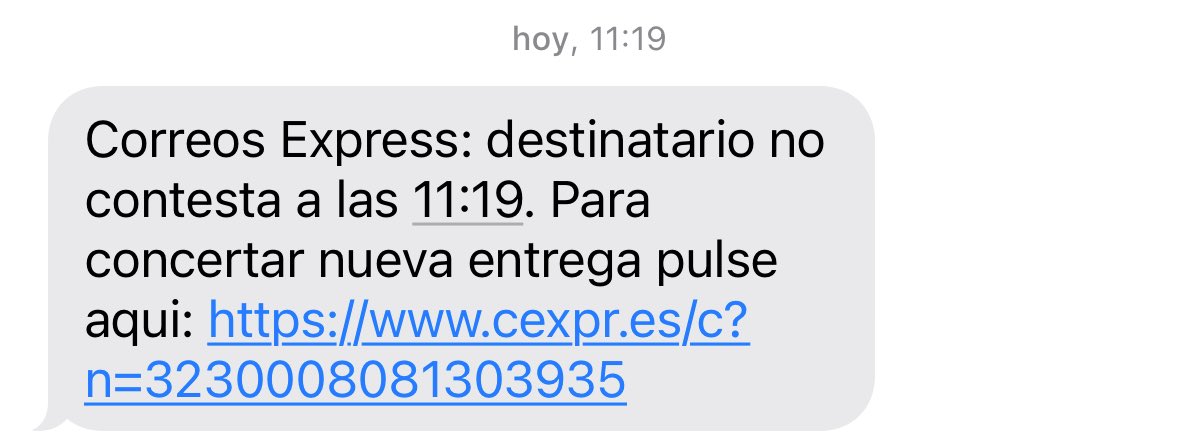 emedimarta's tweet photo. Hola @CorreosExpress estoy en casa, no ha sonado ni timbre ni teléfono. ¿Me lo puedes explicar? https://t.co/YDC1oemT4s