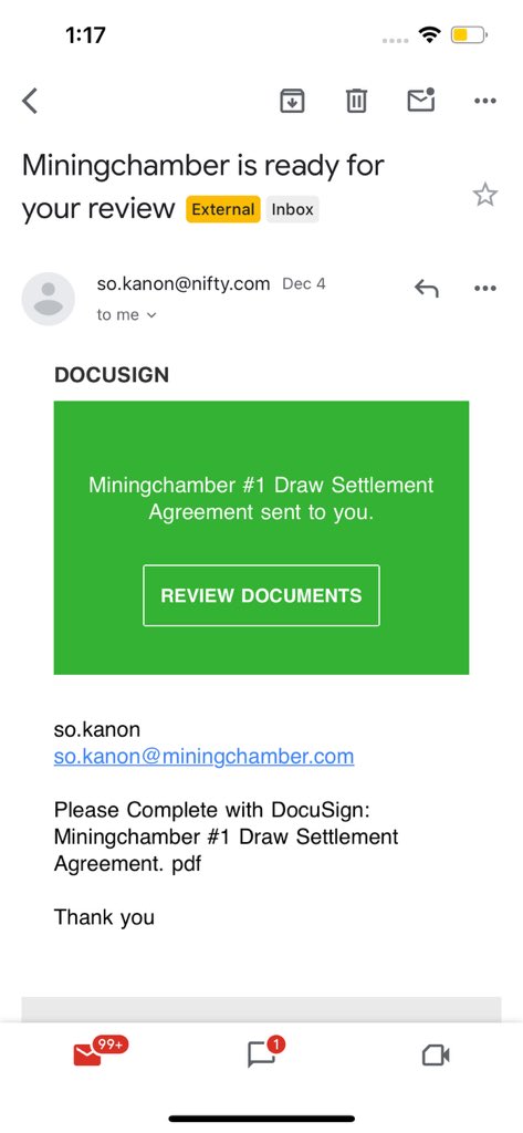 Mining Chamber tweet media