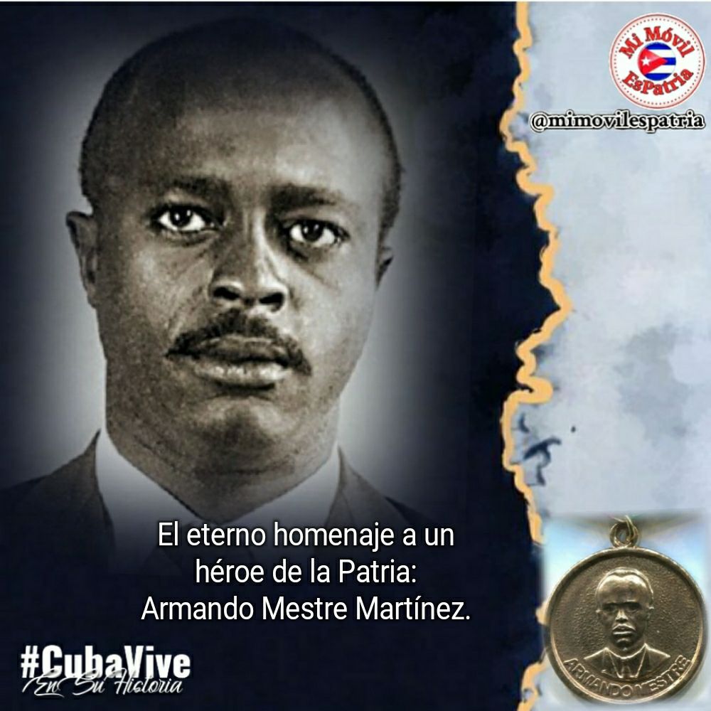 CaridadPoey's tweet photo. 👉Este día fue propuesto por #Fidel en el año 1972 en homenaje al compañero Armando Mestre Martínez. Asaltante del Moncada y expedicionario del Granma y mártir del sector.

 #CubaViveEnSuHistória #MatancerosEnVictoria https://t.co/StKlbSVdR0