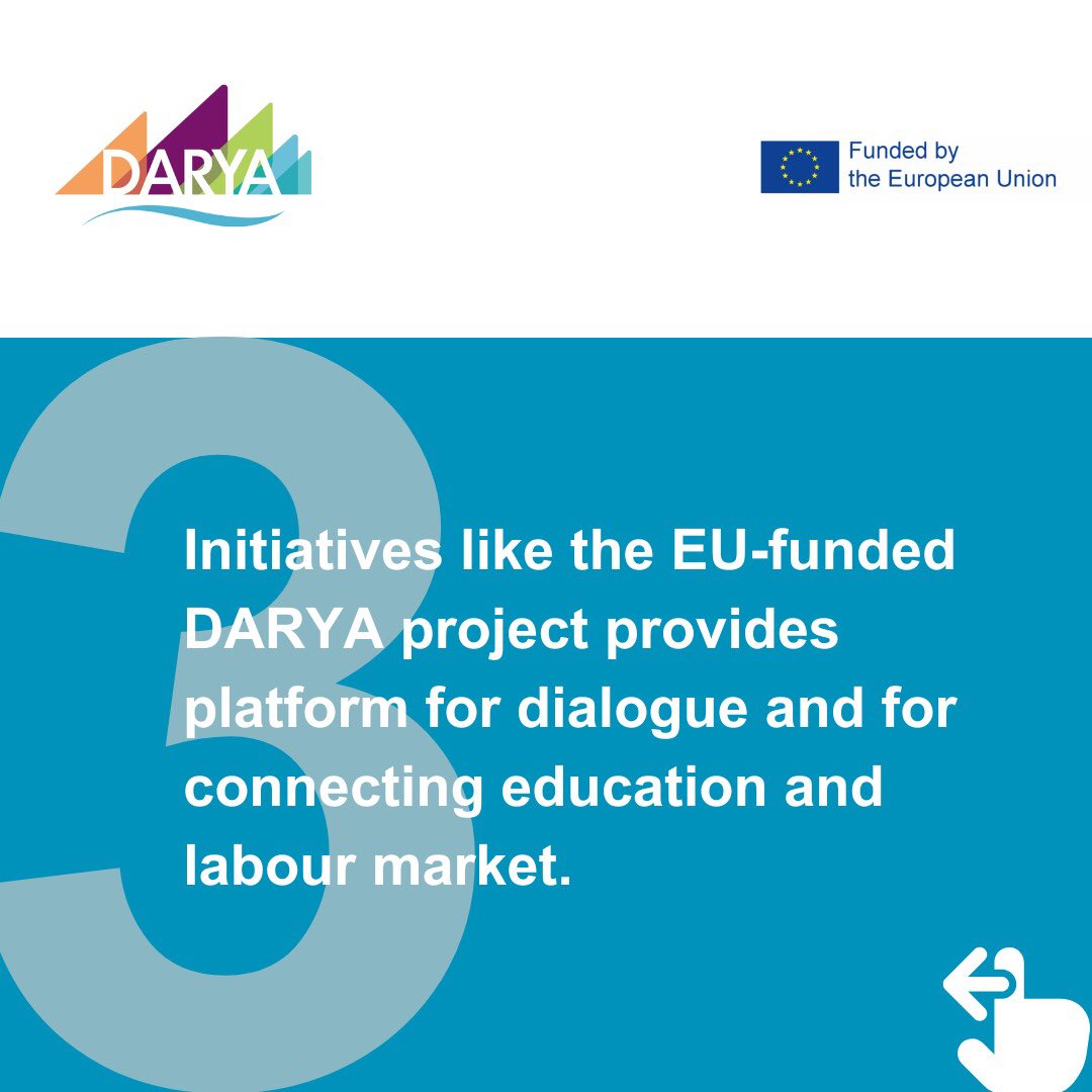 👉🏻DARYA is EU’s regional project supporting young people in Central Asia through fostering skills needed at the labour market. 
DARYA High-Level Group met to discuss how to bridge education and labour market.
✅More: lnkd.in/dNvNaq_S
#GlobalGateway #Skills4Future