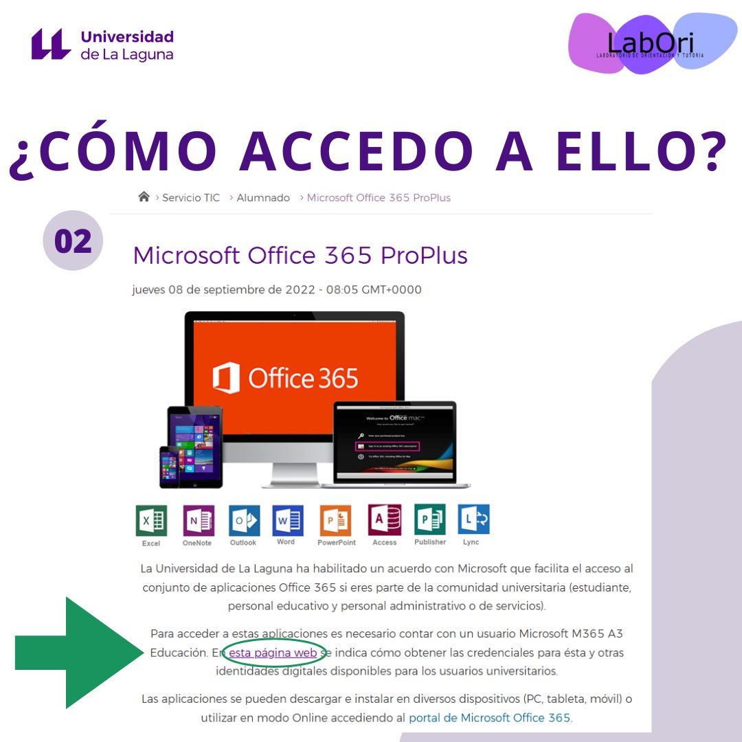 laboriull's tweet photo. 💻¿Sabías que como estudiante de la ULL tienes acceso gratuito a Microsoft Office? Con tu cuenta institucional puedes descargar Word, Excel, PowerPoint y muchas otras herramientas esenciales para tus proyectos académicos 📚

📣¡No pierdas la oportunidad y aprovecha reste recurso! https://t.co/j21epBAYgL