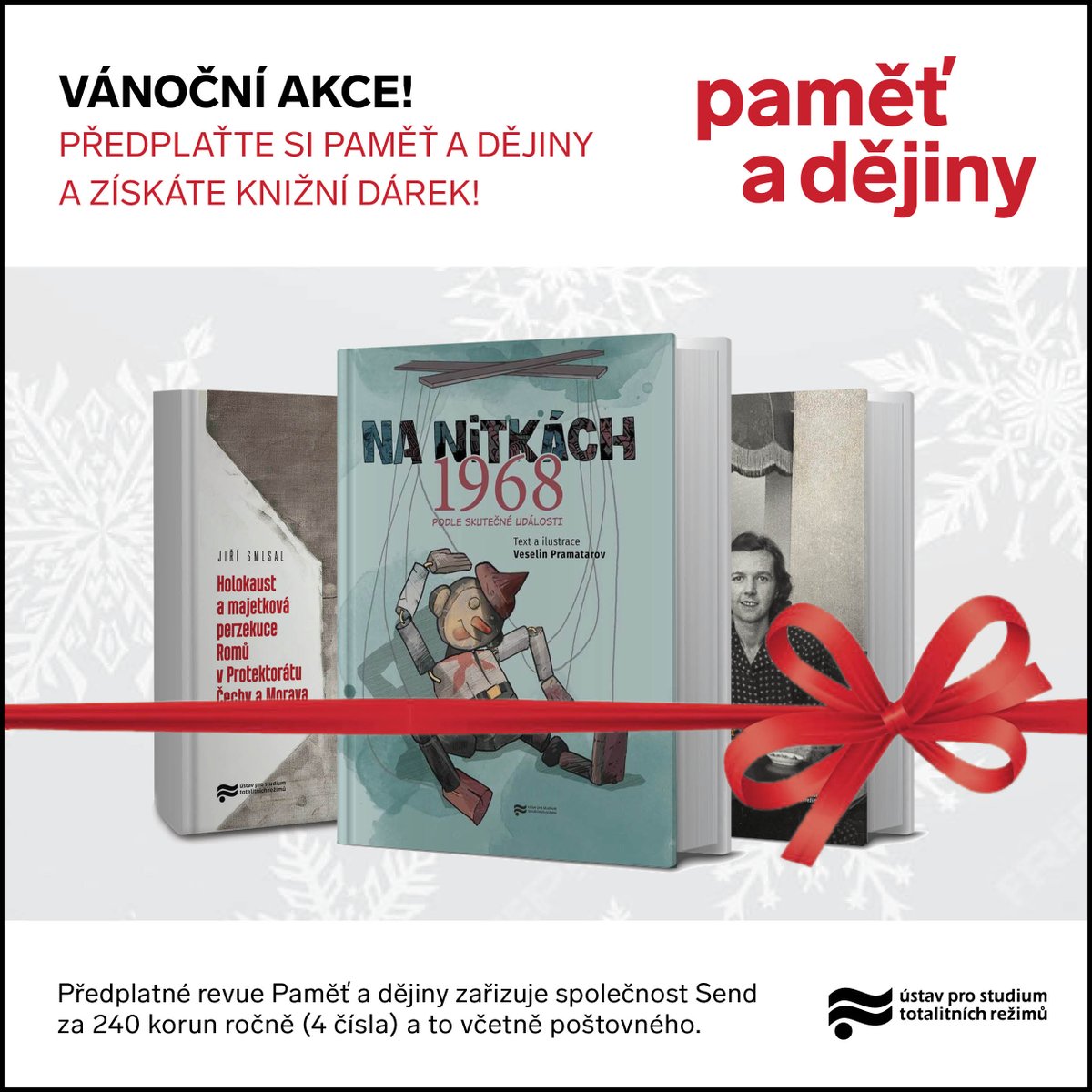 ✨️ Mimořádná nabídka pro ty, kdo chtějí lépe poznat naši moderní  historii. K předplatnému Paměti a dejin dostanou noví abonenti knihu jako dárek! ⤵️ ustrcr.cz/koncepty/publi…