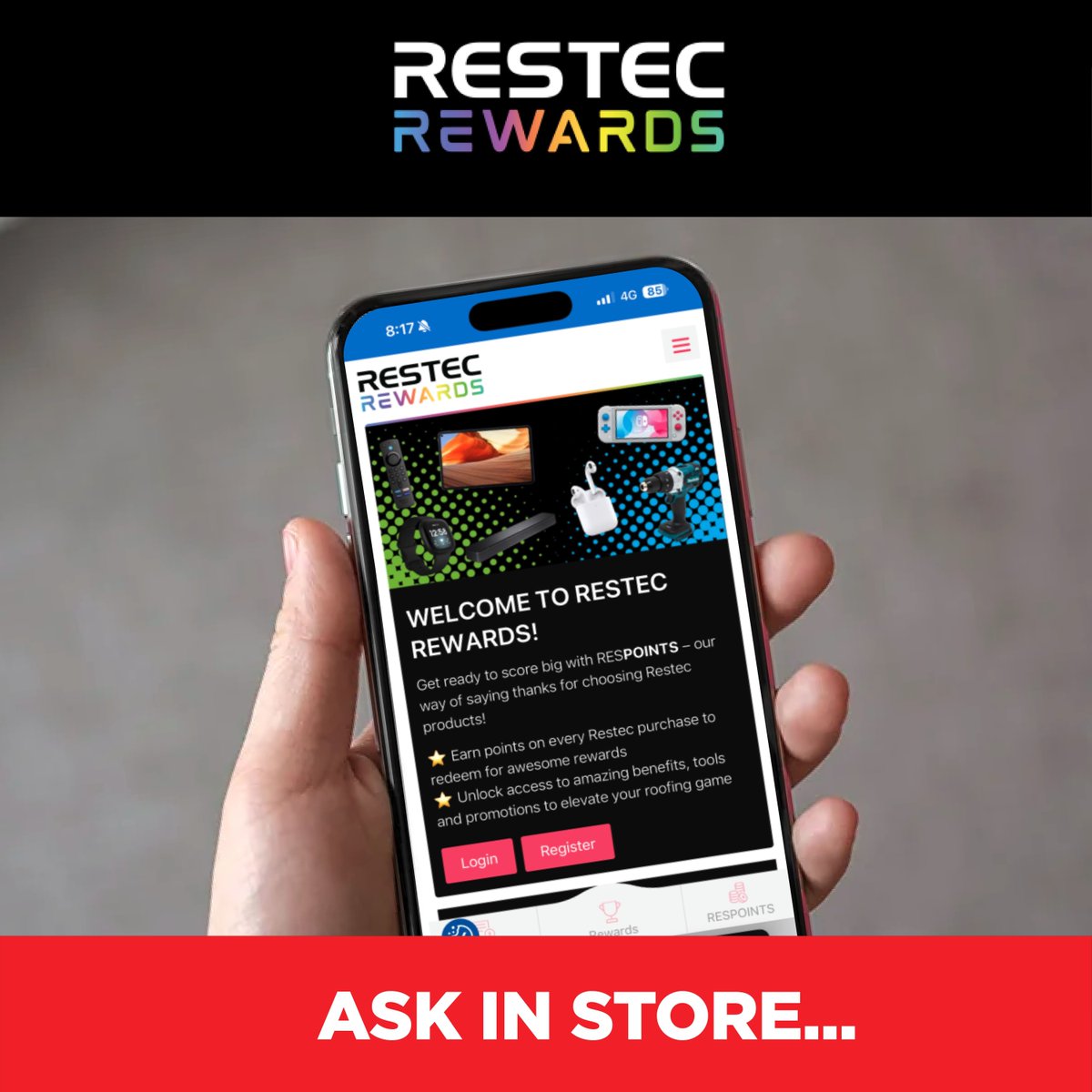 If you've made purchases in-store and need to claim them, it's a good idea to ask for your old invoices. Be sure to check if the store can provide digital copies for your convenience.

Convert your Points into prizes...