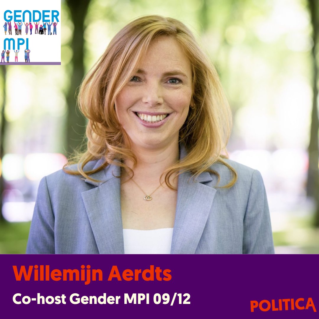 WO=MEN, Dutch Gender Platform (@genderplatform) on Twitter photo 'Gender MPI: Inclusieve besluitvorming maakt het verschil!' We vieren de nieuwe VN-CEDAW Aanbeveling 40 over participatie van vrouwen! Met <a href="/WillemijnAerdts/">Willemijn Aerdts</a> (<a href="/D66/">D66</a>) & Gaby Perin-Gopie (<a href="/VoltNederland/">Volt Nederland 👋</a>).
📅 Ma 9 dec
🕒 9:30-11:00
📍 Den Haag
👉 Meld je aan tinyurl.com/4kvu75zy 'Gender MPI: Inclusieve besluitvorming maakt het verschil!' We vieren de nieuwe VN-CEDAW Aanbeveling 40 over participatie van vrouwen! Met <a href="/WillemijnAerdts/">Willemijn Aerdts</a> (<a href="/D66/">D66</a>) & Gaby Perin-Gopie (<a href="/VoltNederland/">Volt Nederland 👋</a>).
📅 Ma 9 dec
🕒 9:30-11:00
📍 Den Haag
👉 Meld je aan tinyurl.com/4kvu75zy