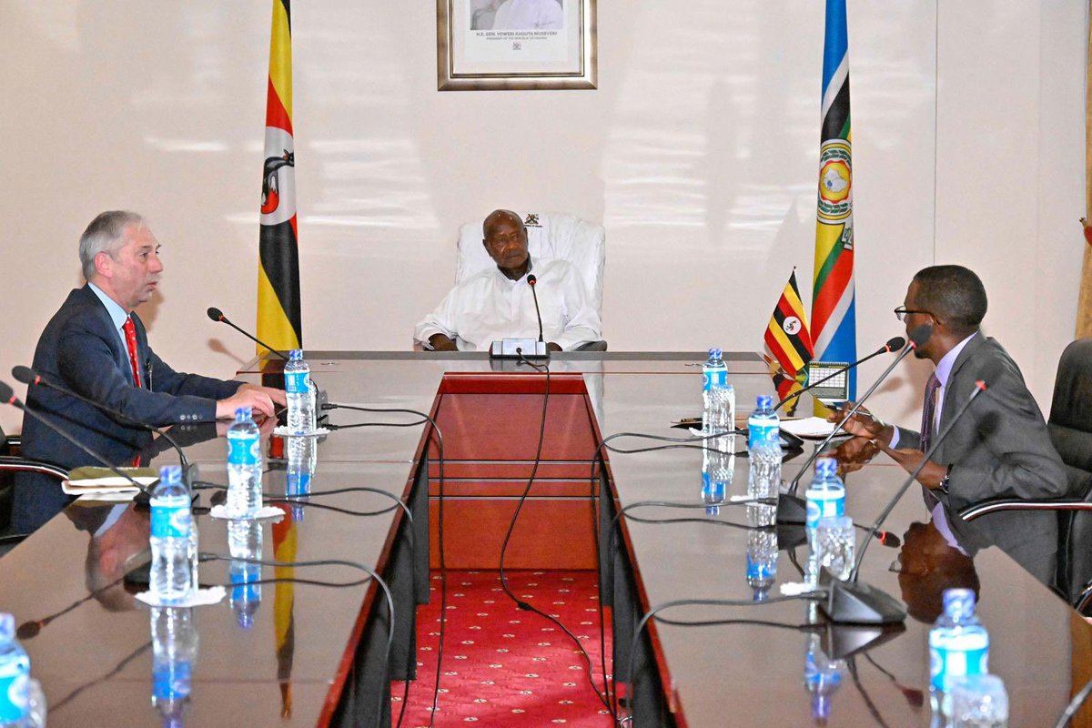 PeterHaynesQC's tweet photo. Second fabulous visit to Uganda with members of the Kony defence team. Flattered and honoured to be granted audiences by President Museveni, the Attorney General and his Deputy, and the Chief Justice of Uganda, amongst others. Much fruitful discussion. https://t.co/kDwkMl0zHk