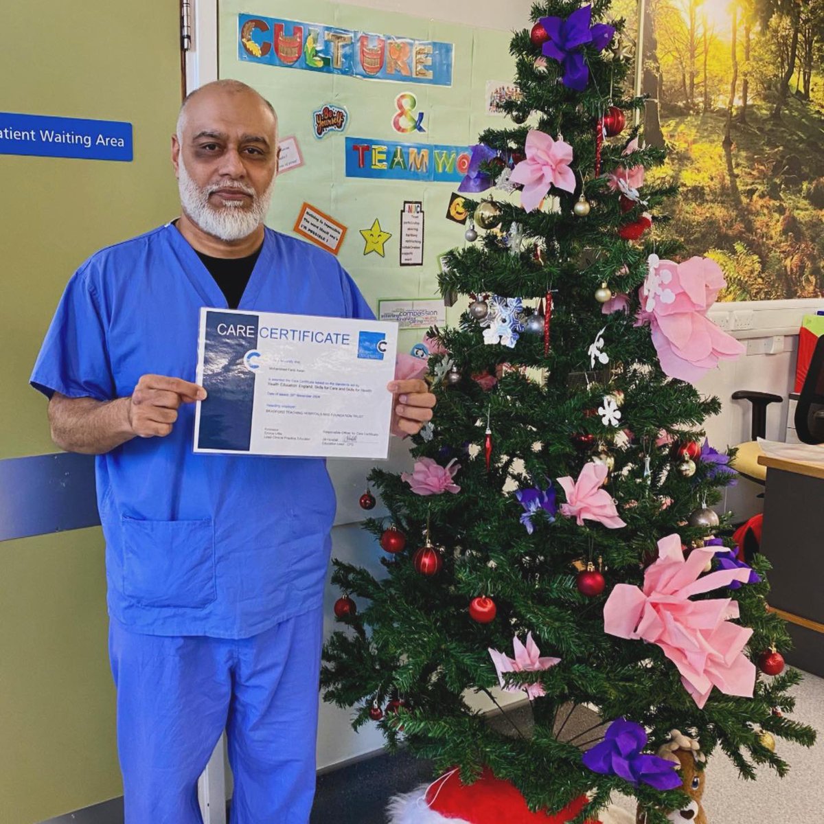 The CPD Team (@bthft_cpd) on Twitter photo Congratulations Farid on achieving your Care Certificate ๐๐ป๐๐ป๐๐ป #CareCertificate #bthft <a href="/BTHFT/">Bradford Teaching Hospitals NHS FT</a> <a href="/BEaT_BTHFT/">Bradford Education & Training</a> Congratulations Farid on achieving your Care Certificate ๐๐ป๐๐ป๐๐ป #CareCertificate #bthft <a href="/BTHFT/">Bradford Teaching Hospitals NHS FT</a> <a href="/BEaT_BTHFT/">Bradford Education & Training</a>