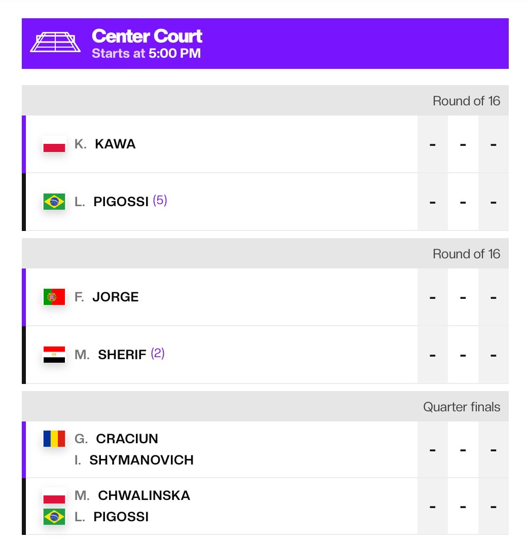 tenis_fm's tweet image. Orden de juego #WTA125 #MundoTenisOpen #05Dec 
⏰ La jornada comienza a las 16:30 hora española