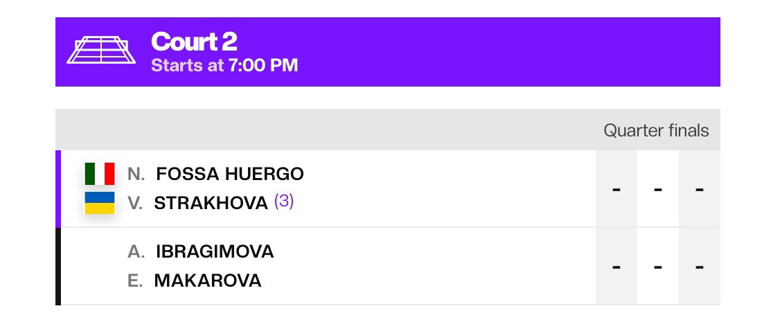 tenis_fm's tweet image. Orden de juego #WTA125 #MundoTenisOpen #05Dec 
⏰ La jornada comienza a las 16:30 hora española