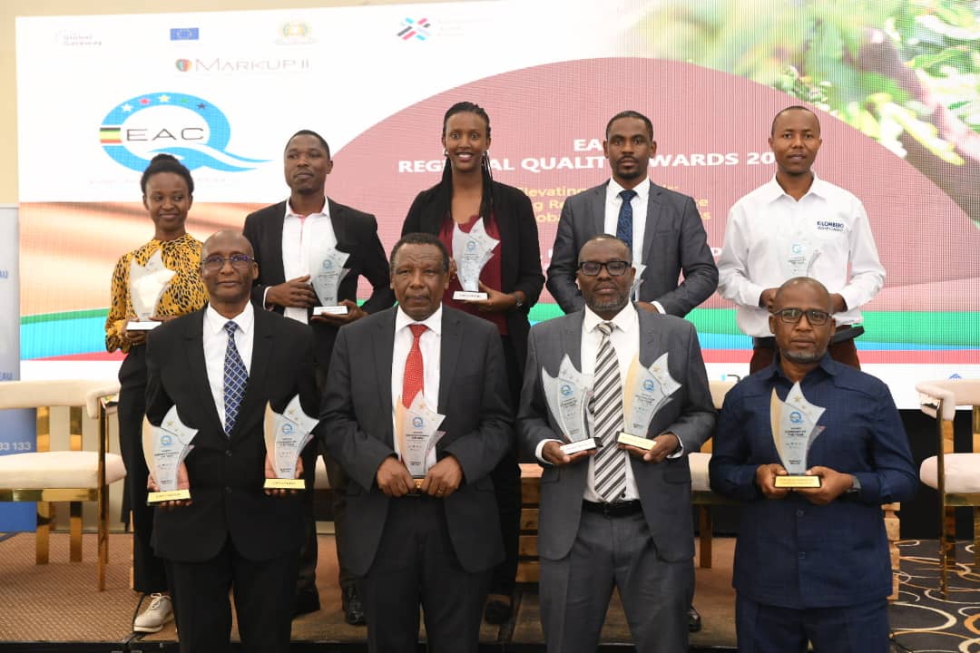 EAC MARKUP (@eacmarkup) on Twitter photo Big shout out to winners of the Regional #EACQualityAwards2024 ceremony in Uganda.
Congratulations !!
<a href="/UNBSug/">UNBS</a> , <a href="/EUinUG/">EU in Uganda</a> , <a href="/EABCjumuiya/">East African Business Council</a>, <a href="/ITCnews/">International Trade Centre (ITC)</a> Big shout out to winners of the Regional #EACQualityAwards2024 ceremony in Uganda.
Congratulations !!
<a href="/UNBSug/">UNBS</a> , <a href="/EUinUG/">EU in Uganda</a> , <a href="/EABCjumuiya/">East African Business Council</a>, <a href="/ITCnews/">International Trade Centre (ITC)</a>